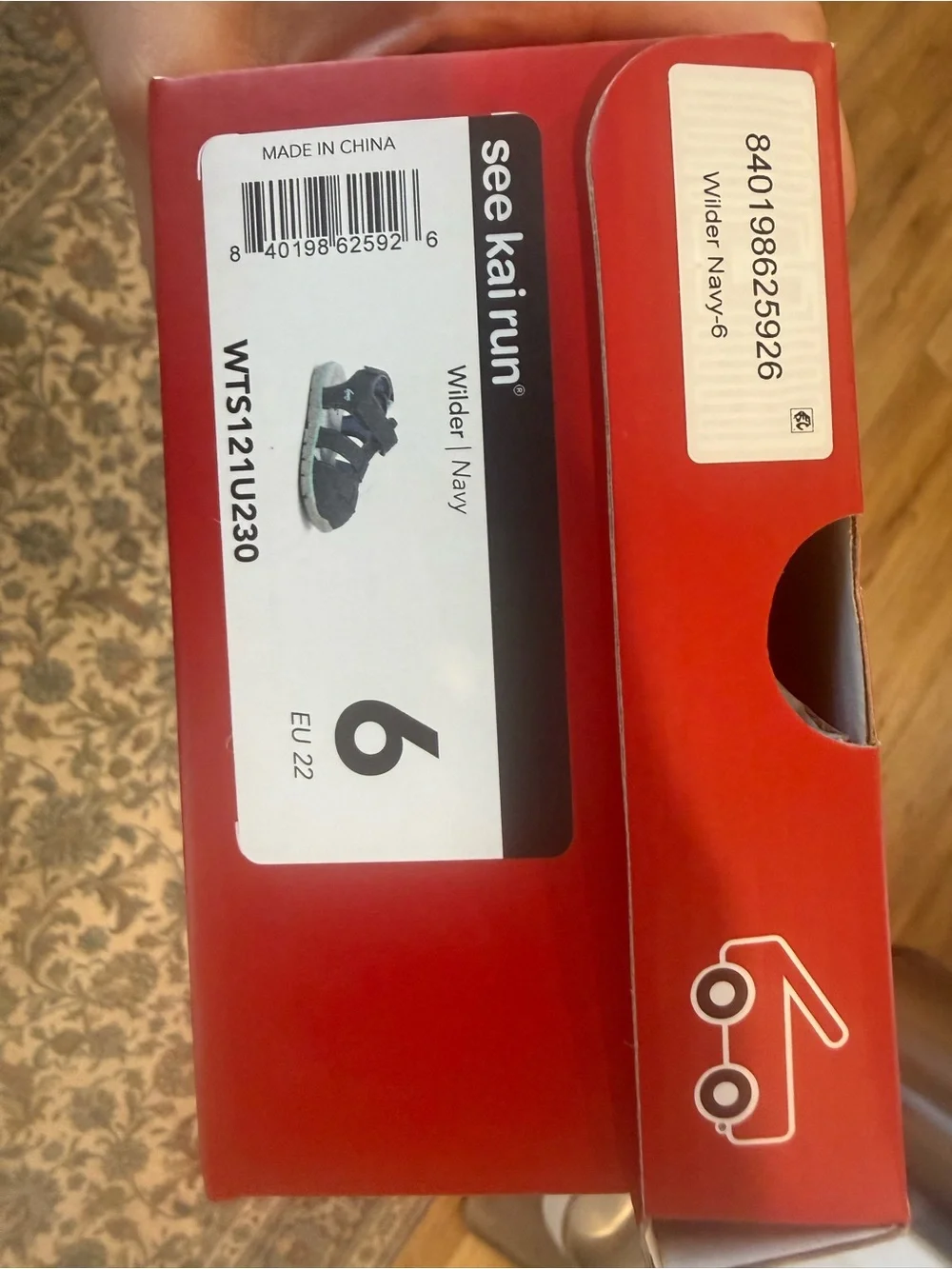 NIB See Kai Run Wilder Sandals Size 6